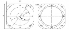 薄膜式料位計LFB-11-220V-1A水泥廠用料位開關 薄膜式料位計LFB-11-220V-1A水泥廠用料位開關